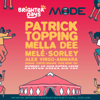Brighter days presents Patrick Topping Brighter days presents Patrick Topping