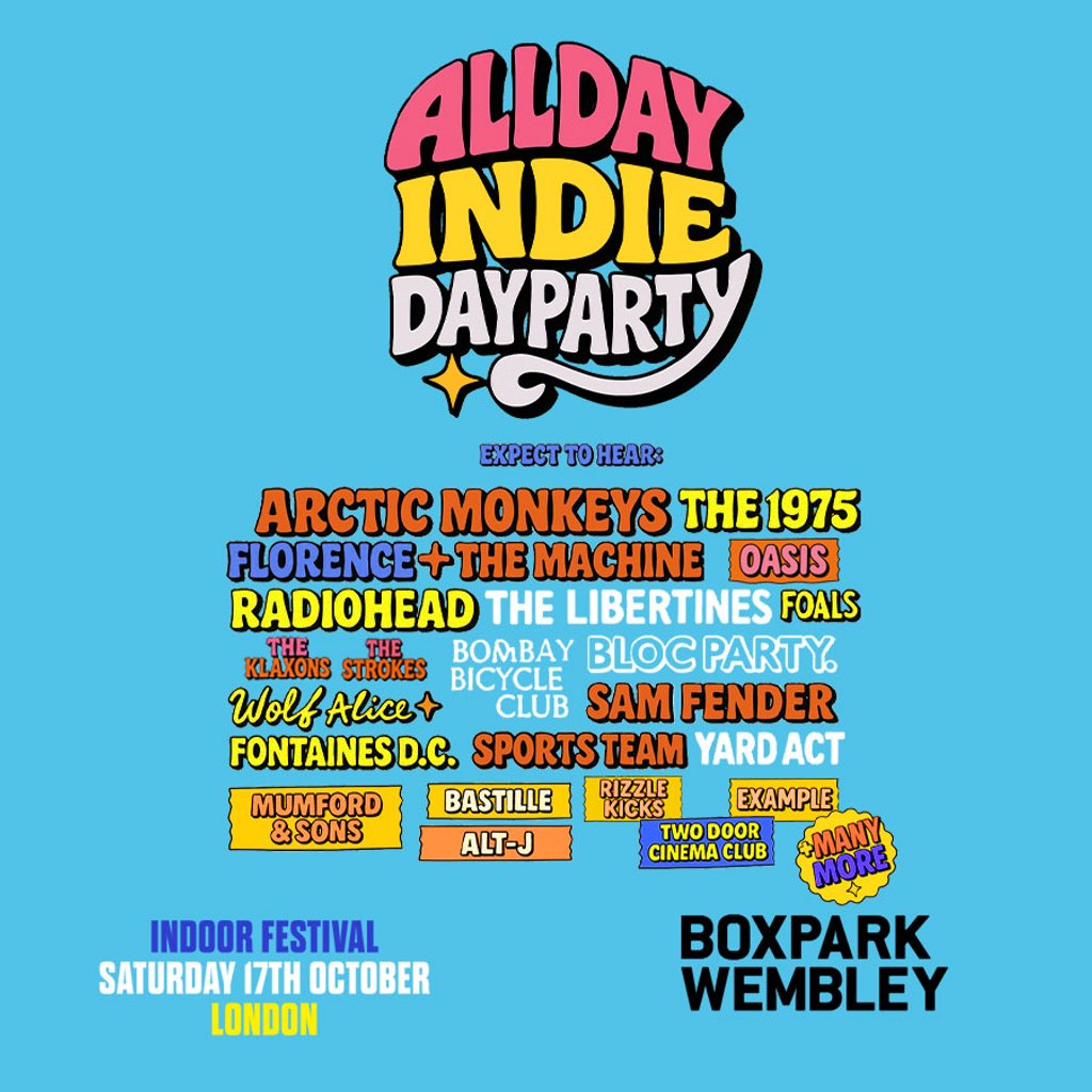 Allday Indie Indoor Festival - London Image