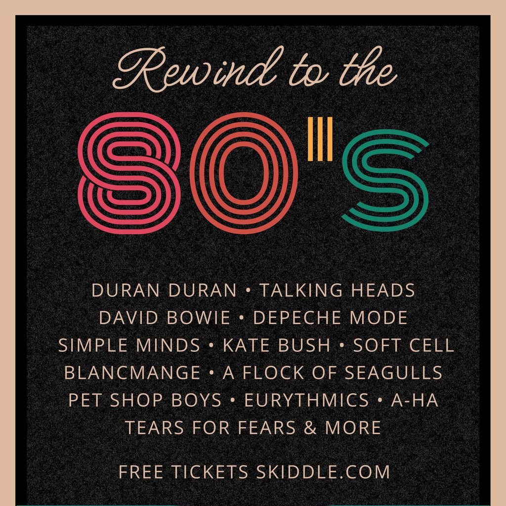 Rewind to the 80's at Bask at Bask Stockport, Stockport