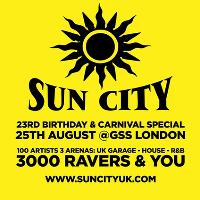 Sun City 23rd Birthday w/ DJ Luck and MC Neat, Heartless Crew