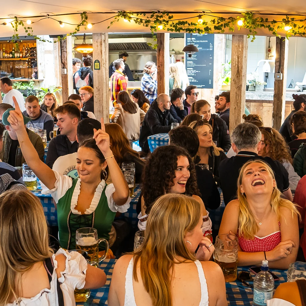 Oktoberfest London Bridge Takeover