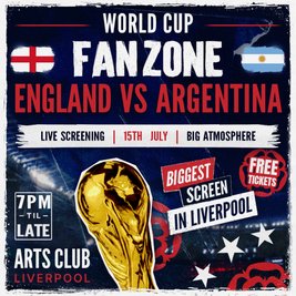 England Vs Argentina - World Cup Fanzone