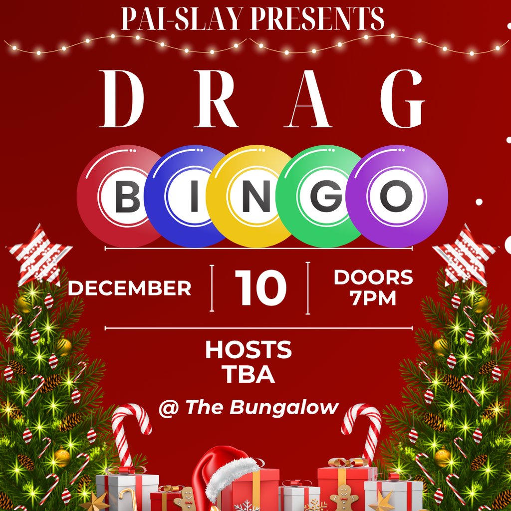 PaiSlay Drag Bingo