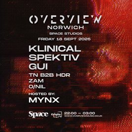Overview Norwich - Space Studios : 18/09/26
