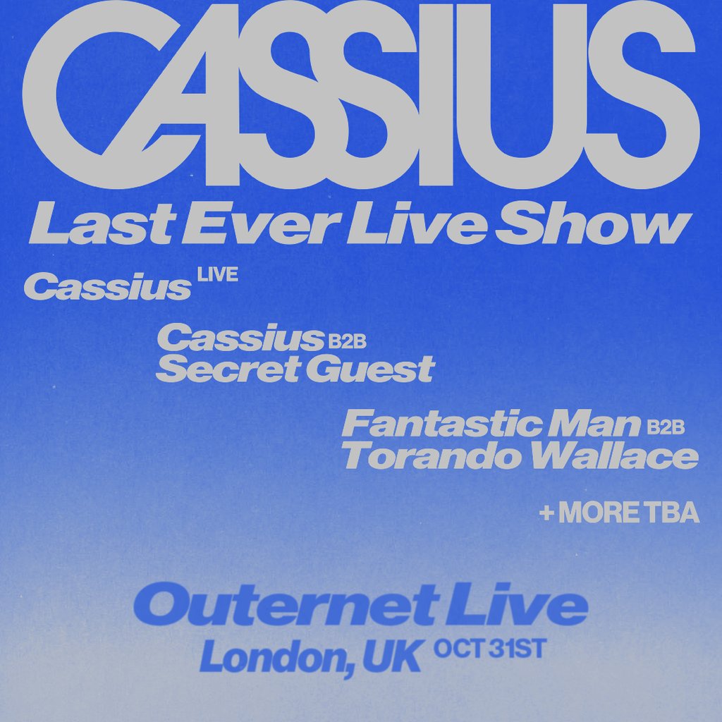 Labyrinth presents: Cassius Last Ever Live Show
