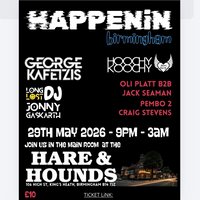 HAPPENiN at Hare And Hounds Birmingham