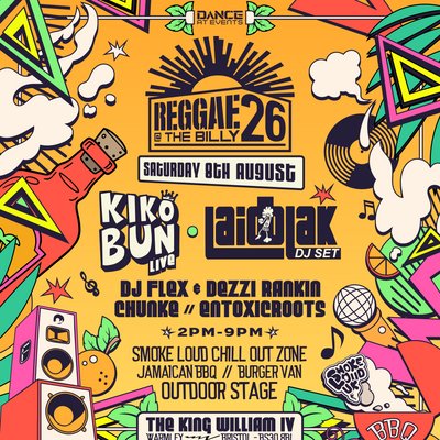 Tickets: Reggae at the Billy '26 | The King William, Warmley