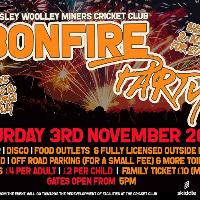 Barnsley Woolley Miners Cricket Club Bonfire Party