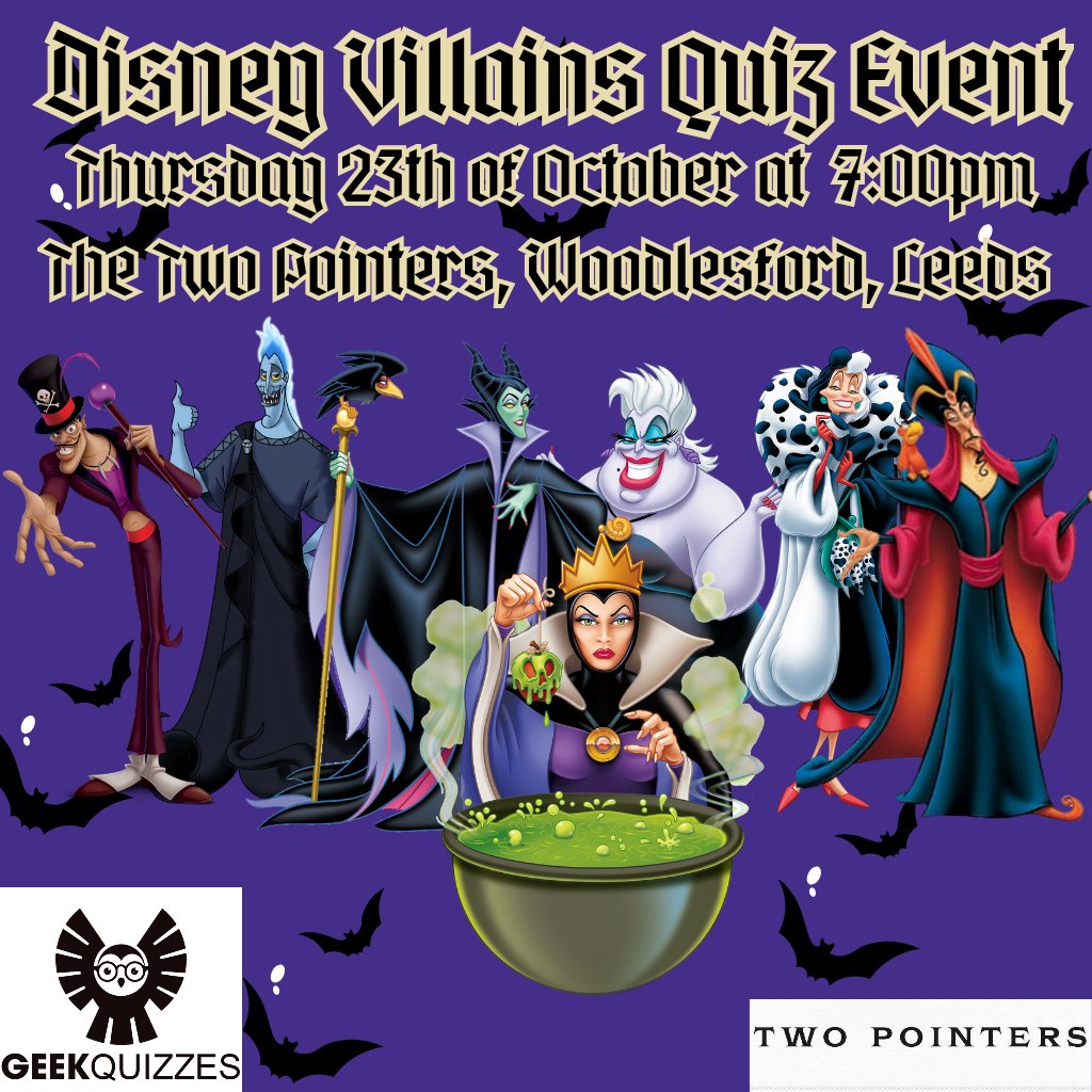 Disney Villains Quiz Event