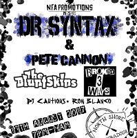 Dr Syntax and Pete Cannon