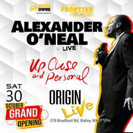 Geestar empire presents Alexander O’Neal up close & personal