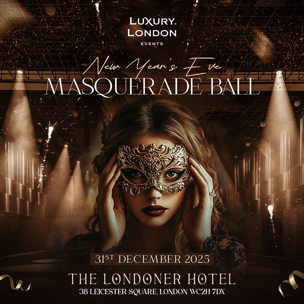New Year's Eve Masquerade & Party 2025 at The Londoner Hotel