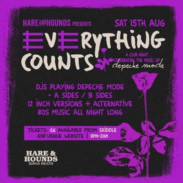 Everything Counts - Depeche Mode Club Night!