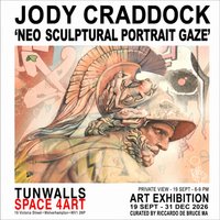 Jody Craddock  -  'NEO SCULPTURAL PORTRAIT GAZE' - Private View at Tunwalls