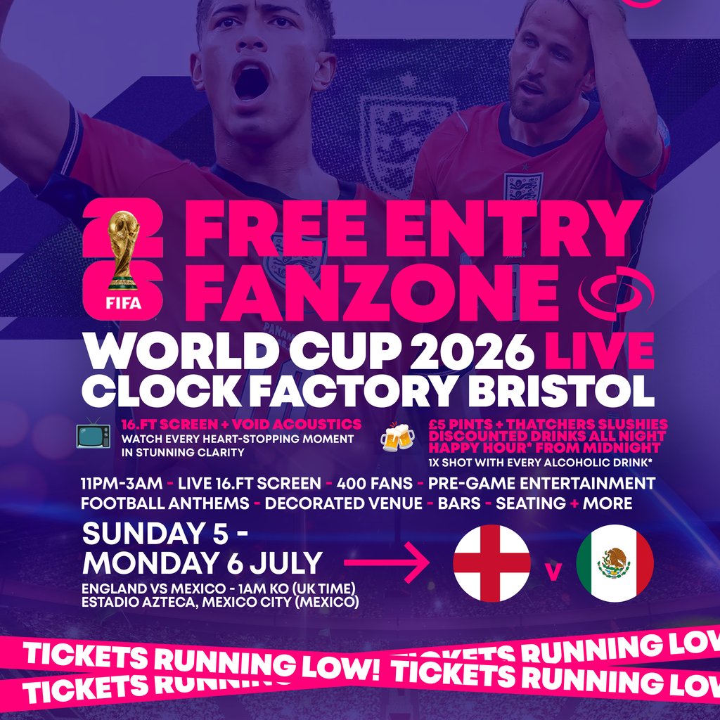 World Cup 2026 - England vs Mexico [FREE ENTRY]