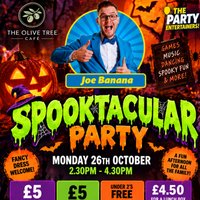 Spooktacular Halloween Party at The Olive Tree Cafe CM3 6DT