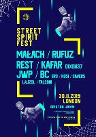 Street Spirit Fest: JWP/BC, Malach & Rufuz, Rest & Kafar Dixon37 at Brixton Jamm
