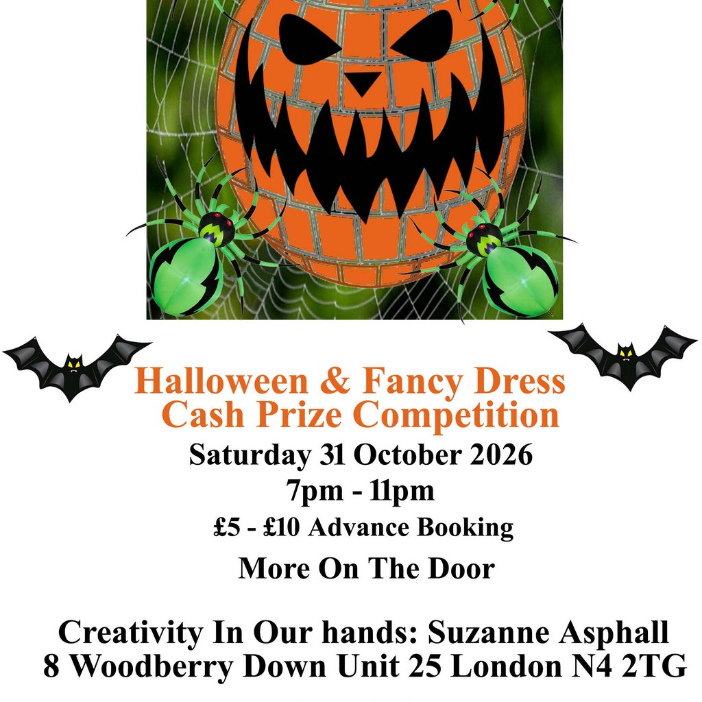Halloween & Fancy Dress Competition. Cash Prize £50.