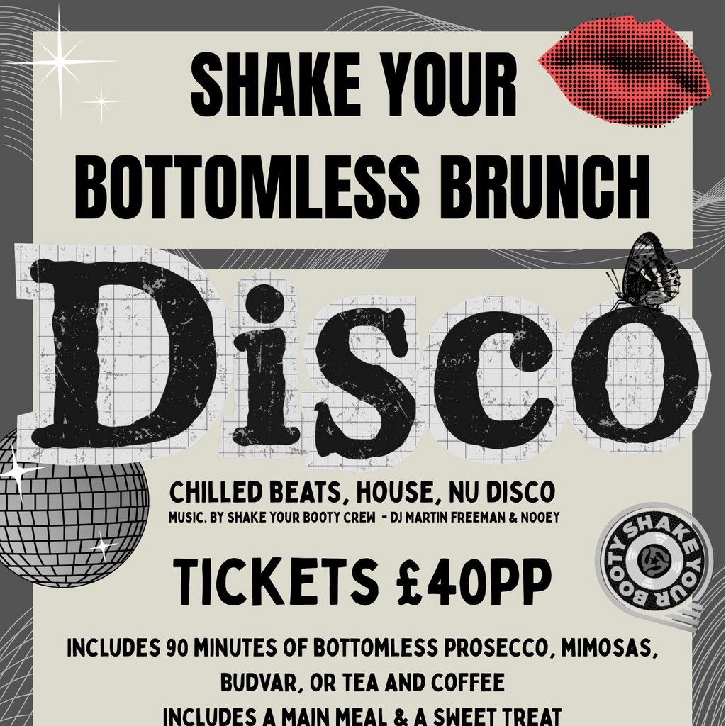 Shake your booty - BOTTOMLESS BRUNCH !