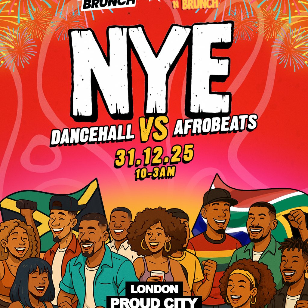 NYE 2025 - Dancehall v  Afrobeat - LDN 31st Dec