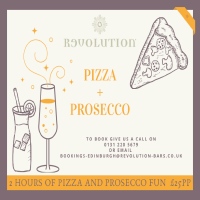 Sunday Pizza & Prosecco Brunch at Revolution