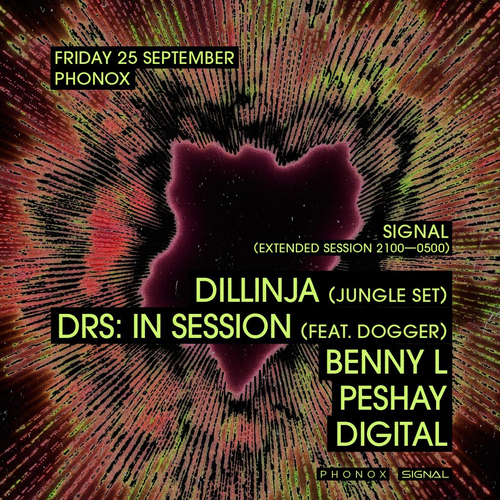 Signal: Dillinja, DRS, Dogger, Benny L, Peshay, Digital