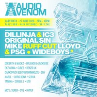 Audio Venom - Dillinja & IC3, The Wideboys, Original Sin + MORE at Labyrinth