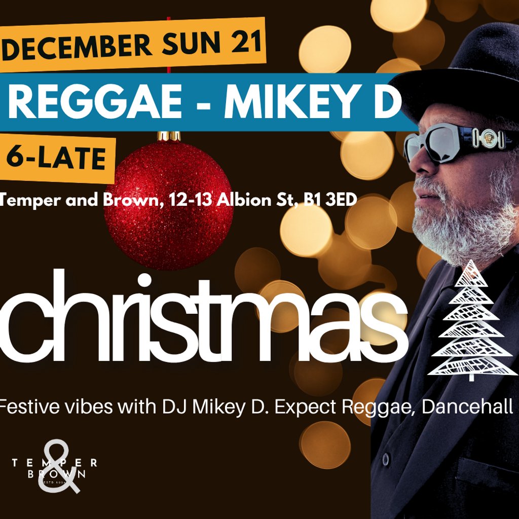 DJ Mikey D's Reggae Christmas Party