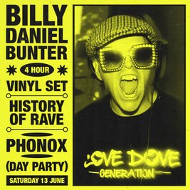 Billy Daniel Bunter: 4 Hour Vinyl Set (Day Party)