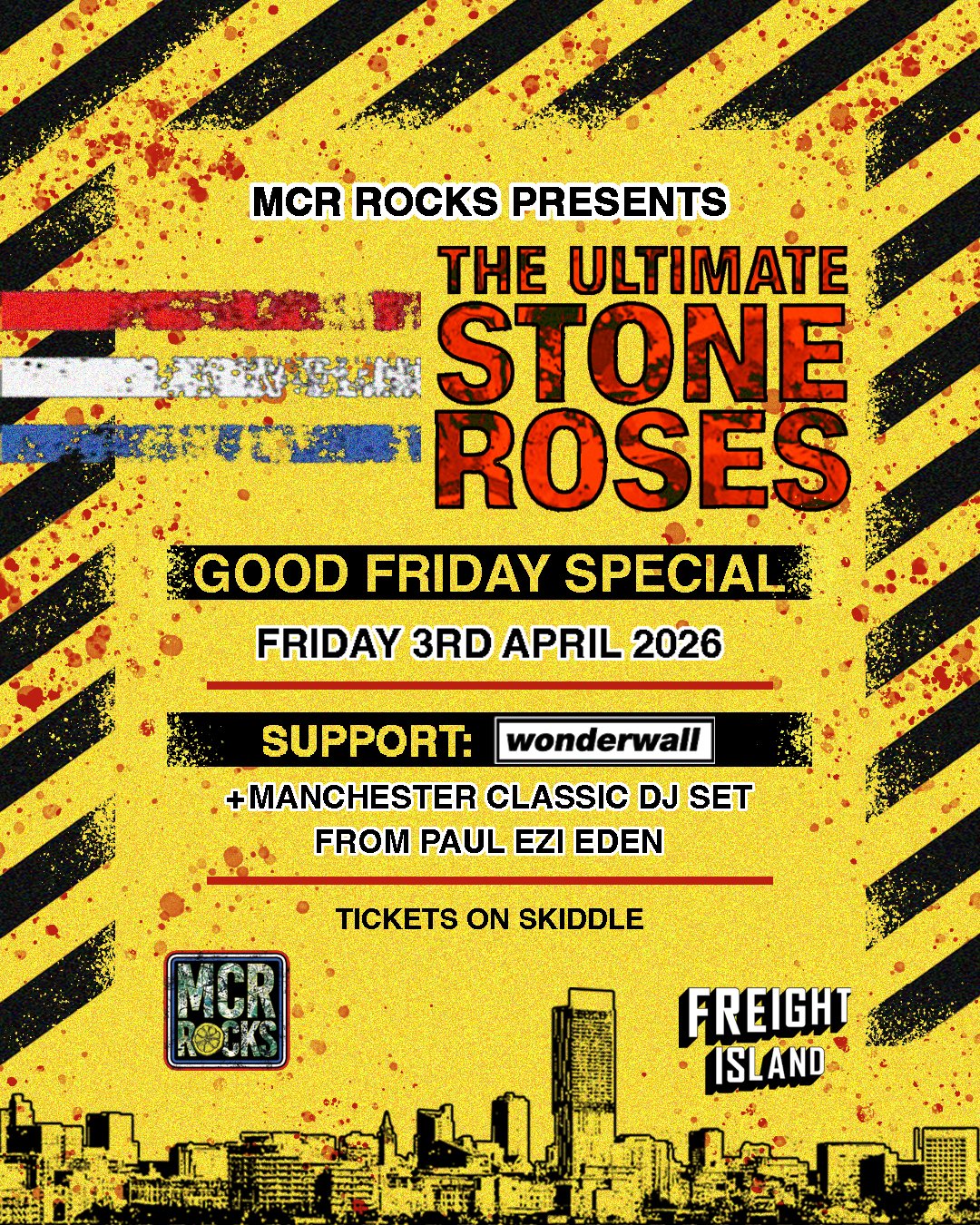 Tickets: The Ultimate Stone Roses & Oasis Tribute Night - Freight