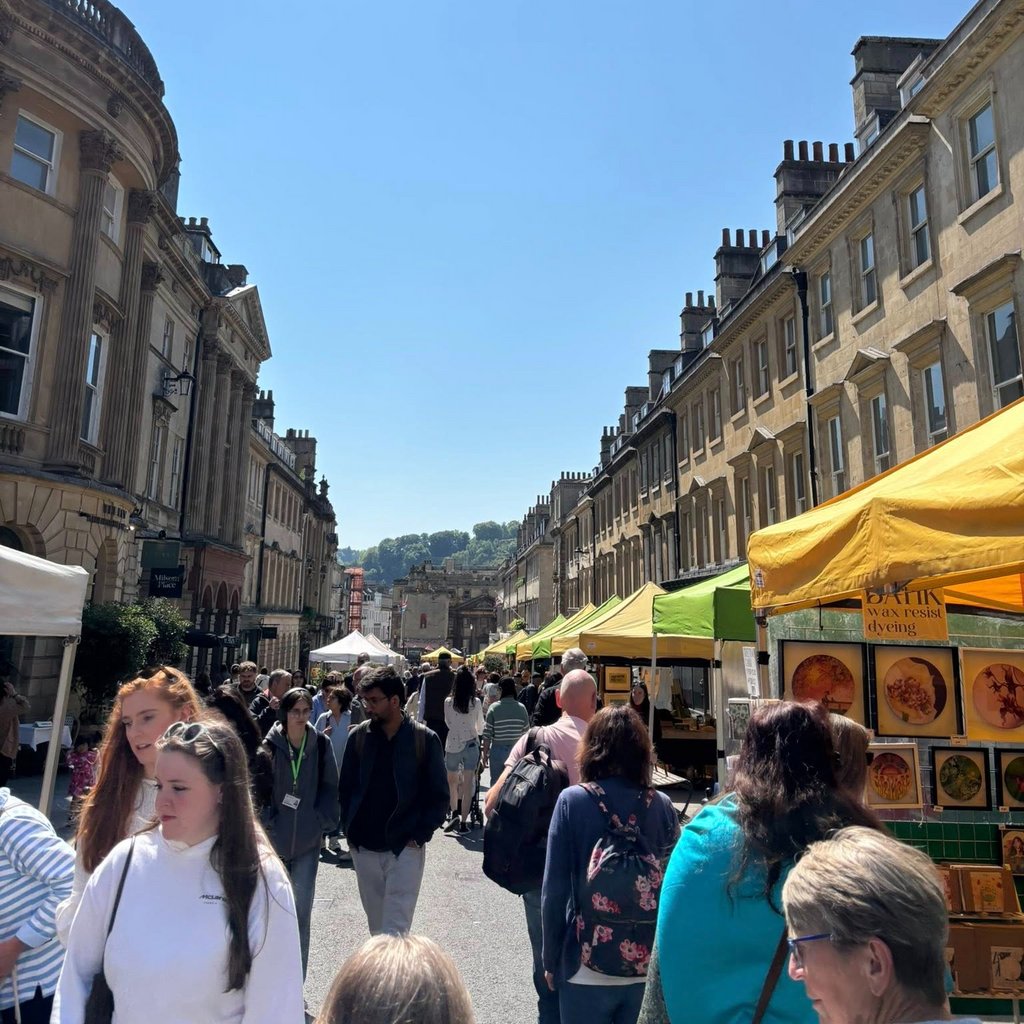 Bath Autumn Fayre at Milsom Street, Bath