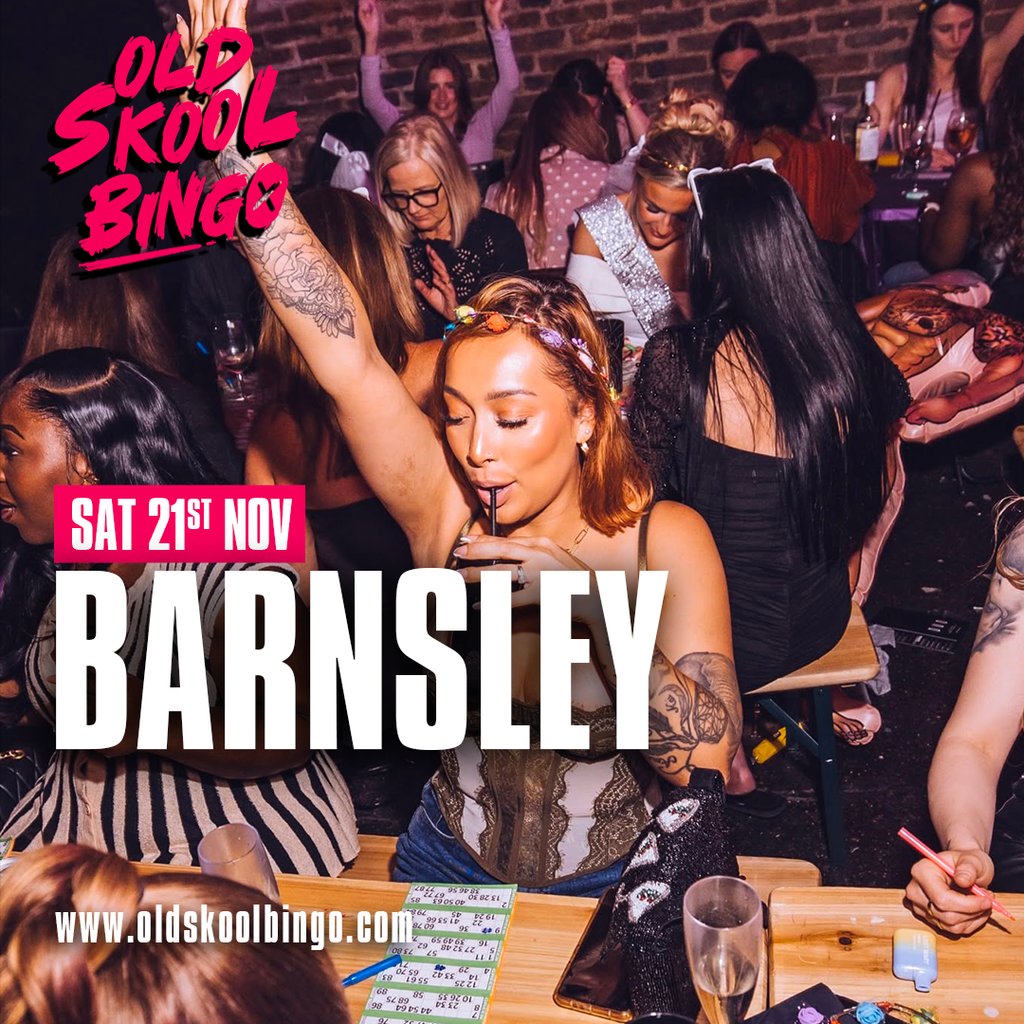 Old Skool Bingo Sat 21st Nov Barnsley at 5ives Sports Club Barnsley, Barnsley