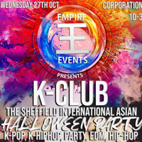 K-Club: The Sheffield International Asian Halloween Party at Corporation