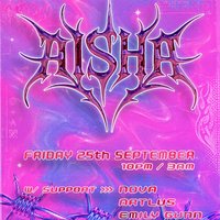 AISHA - night of hard techno, trance energy and full-throttle