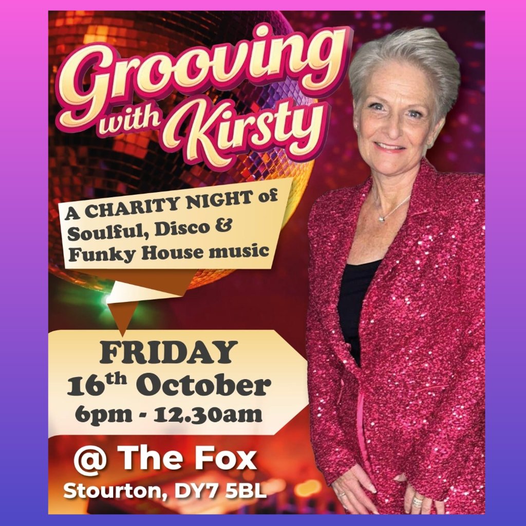 Grooving with Kirsty at The Fox Inn, Stourbridge