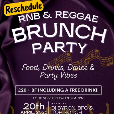 Rnb Reggae Brunch Party