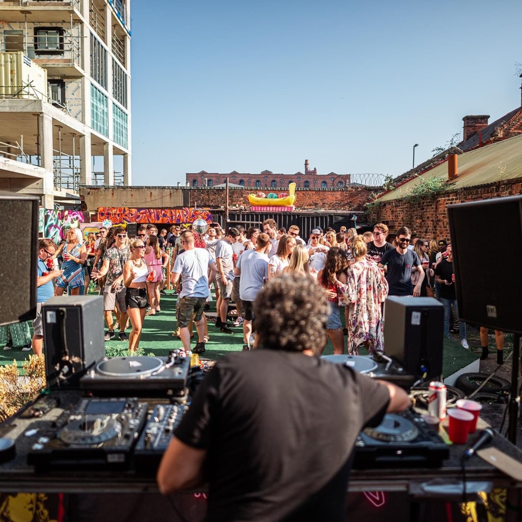 Venue Liverpool Disco Festival Summer Garden Party Brick Street