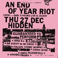 Electric Chair Presents...End Of Year Riot 2018 Electric Chair Presents...End Of Year Riot 2018