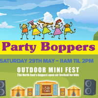 SOLD OUT!!! Party Boppers Outdoor Mini Fest at Redcar Rugby Club