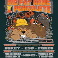 Big Fat Beaverworks Rave with Bakey, Samurai Breaks, Napes, Esc,