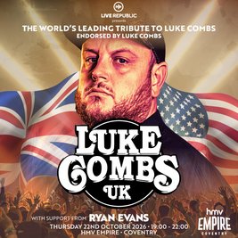 The Road to Nashville presents Luke Combs UK | HMV Empire