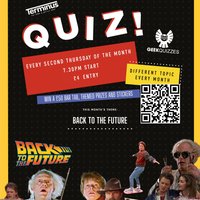 Back to the Future Quiz Event at Terminus Tap Room And Bottle Shop