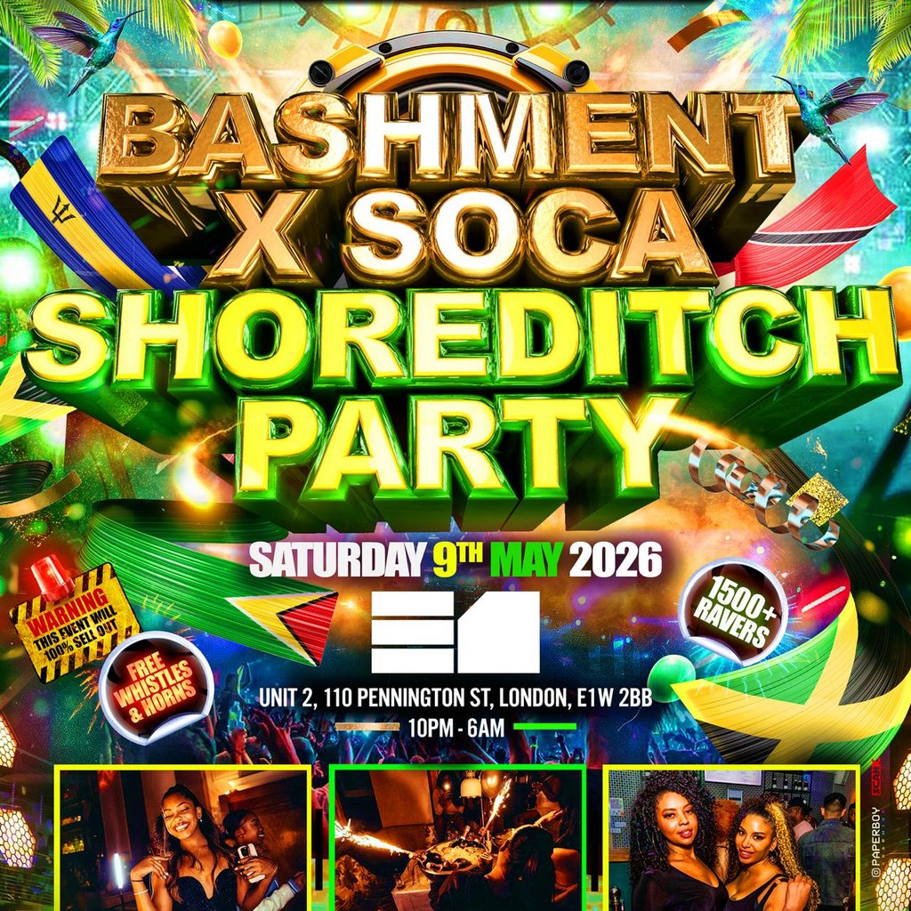 Bashment X Soca - Shoreditch Party