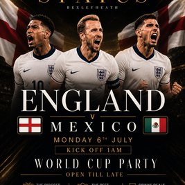 England vs Mexico