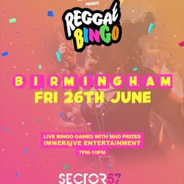 Reggae Bingo - Birmingham - Fri 26th June