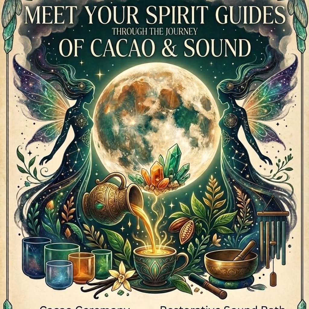 Meet your Spirit Guides,A journey of Cocoa and Sound at Co Op Sports And Social Club, Leicester