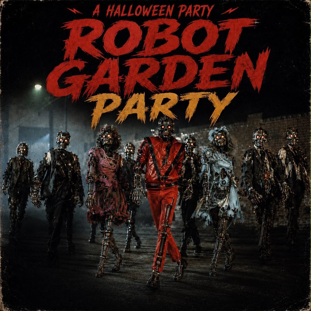 Robot Garden 'Halloween' Party at Bar 55 Wade Street, Lichfield