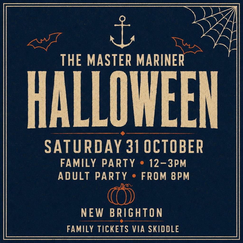 The Haunted Master Mariner: Family Halloween Party