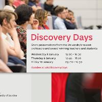 Discovery Days 2020 at University Of Dundee