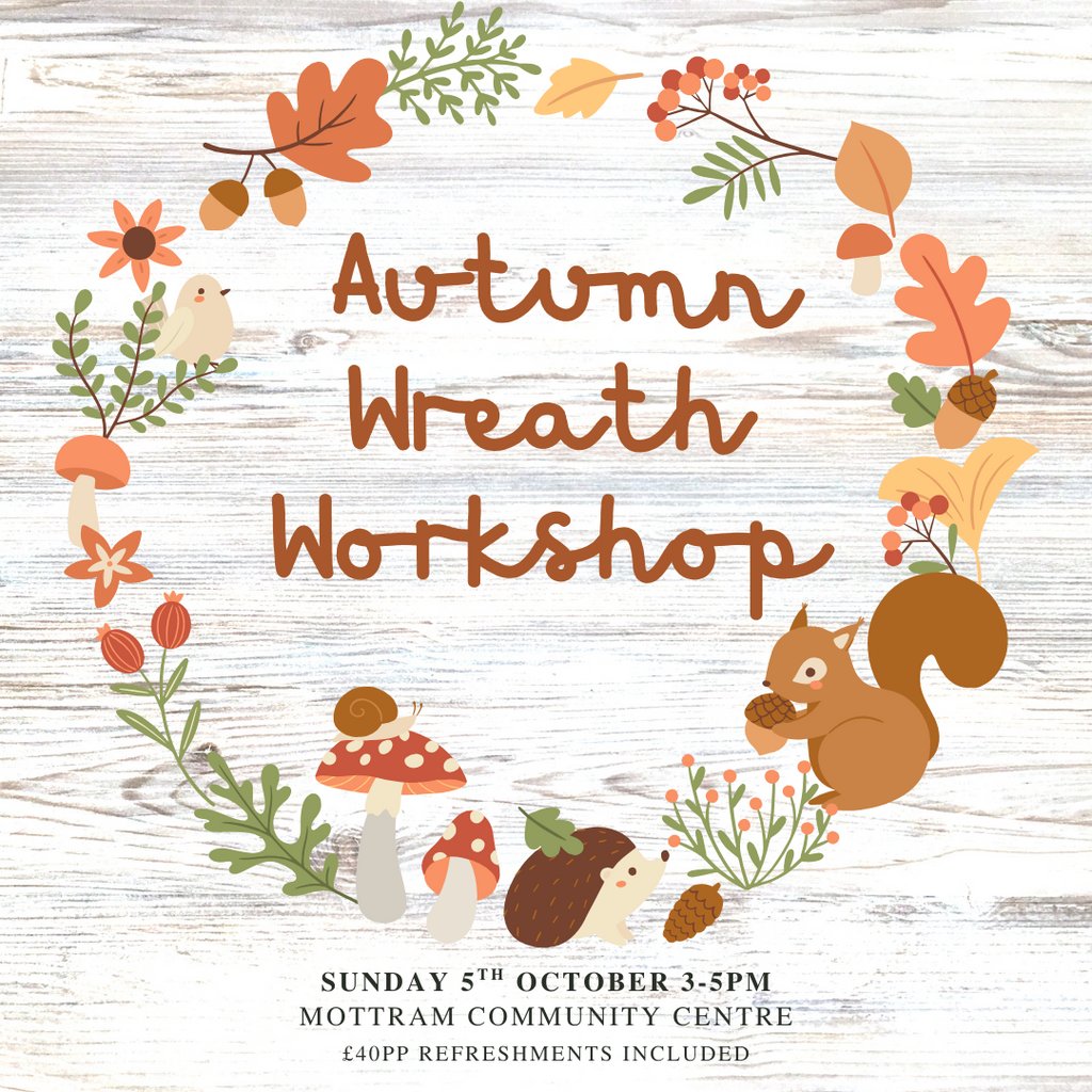 Autumn Wreath Making Workshop, 5 October | Event in Hyde | AllEvents